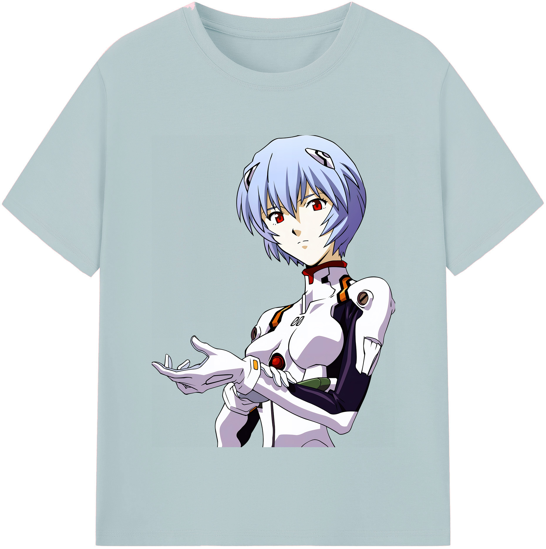 （画像用） EVA 新世紀エヴァンゲリオン 綿100％半袖Tシャツ（フロントプリント）